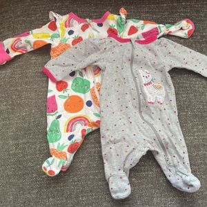 Wonder Nation Footed Sleeper Bundle